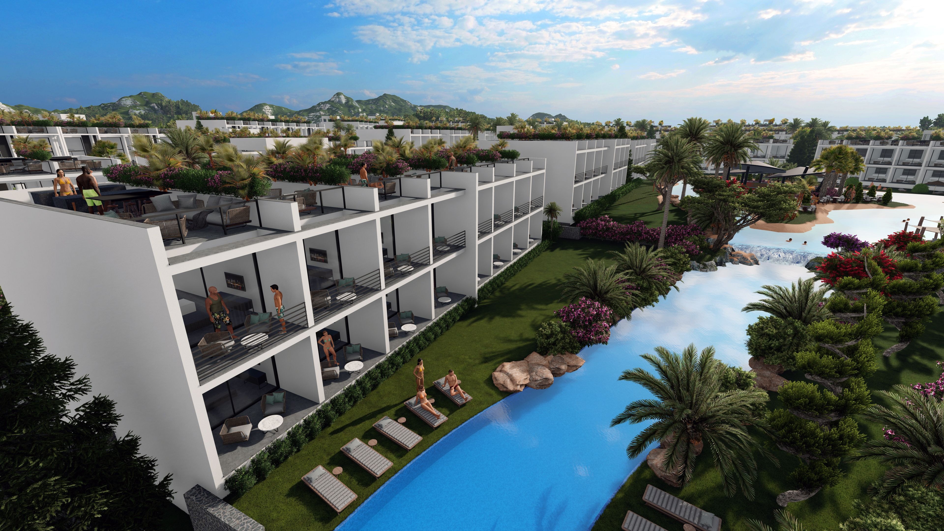 Twilight Studio Penthouse, Kyrenia Esentepe — 33