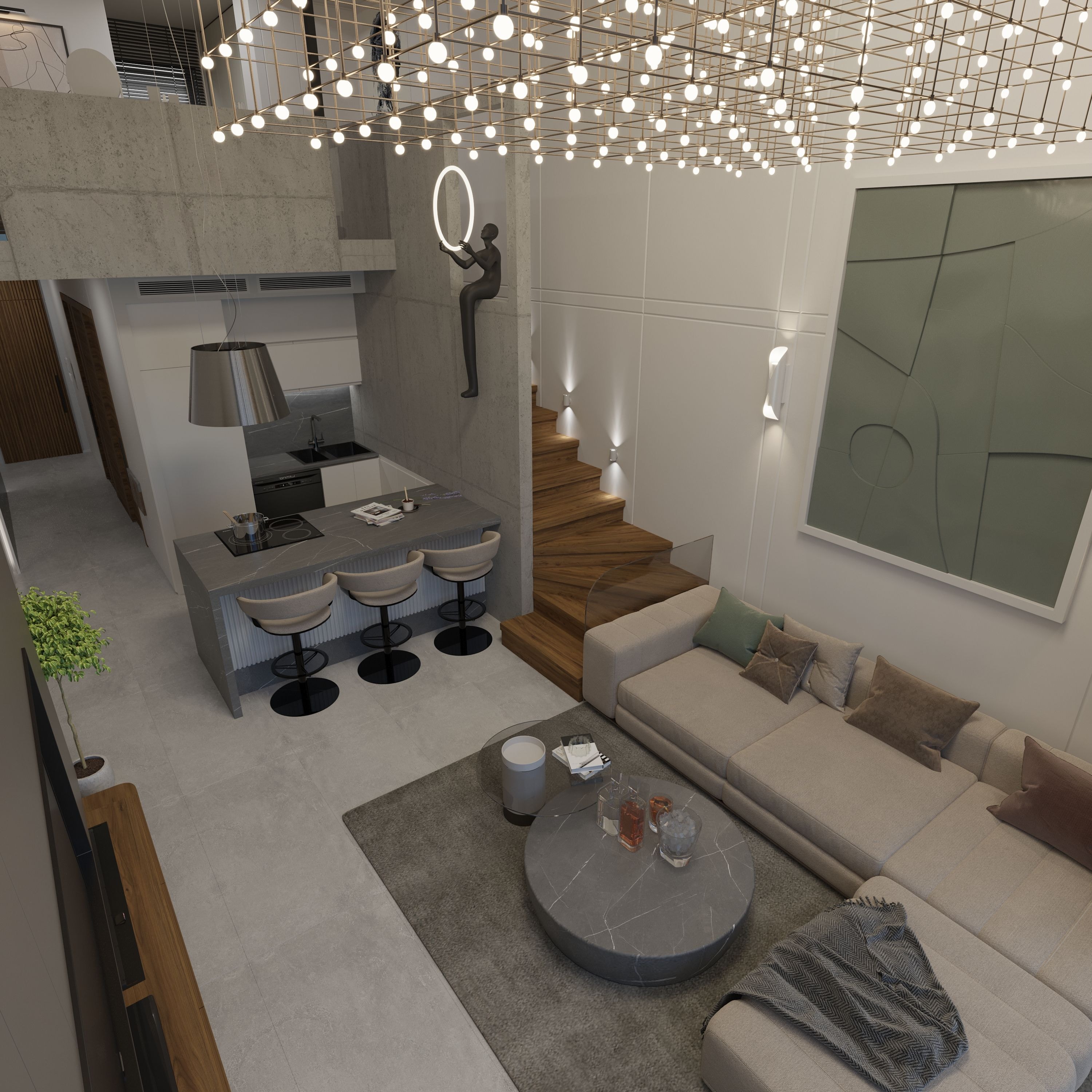 Delta Marine 2+1 Duplex Penthouse, Kyrenia Esentepe — 11