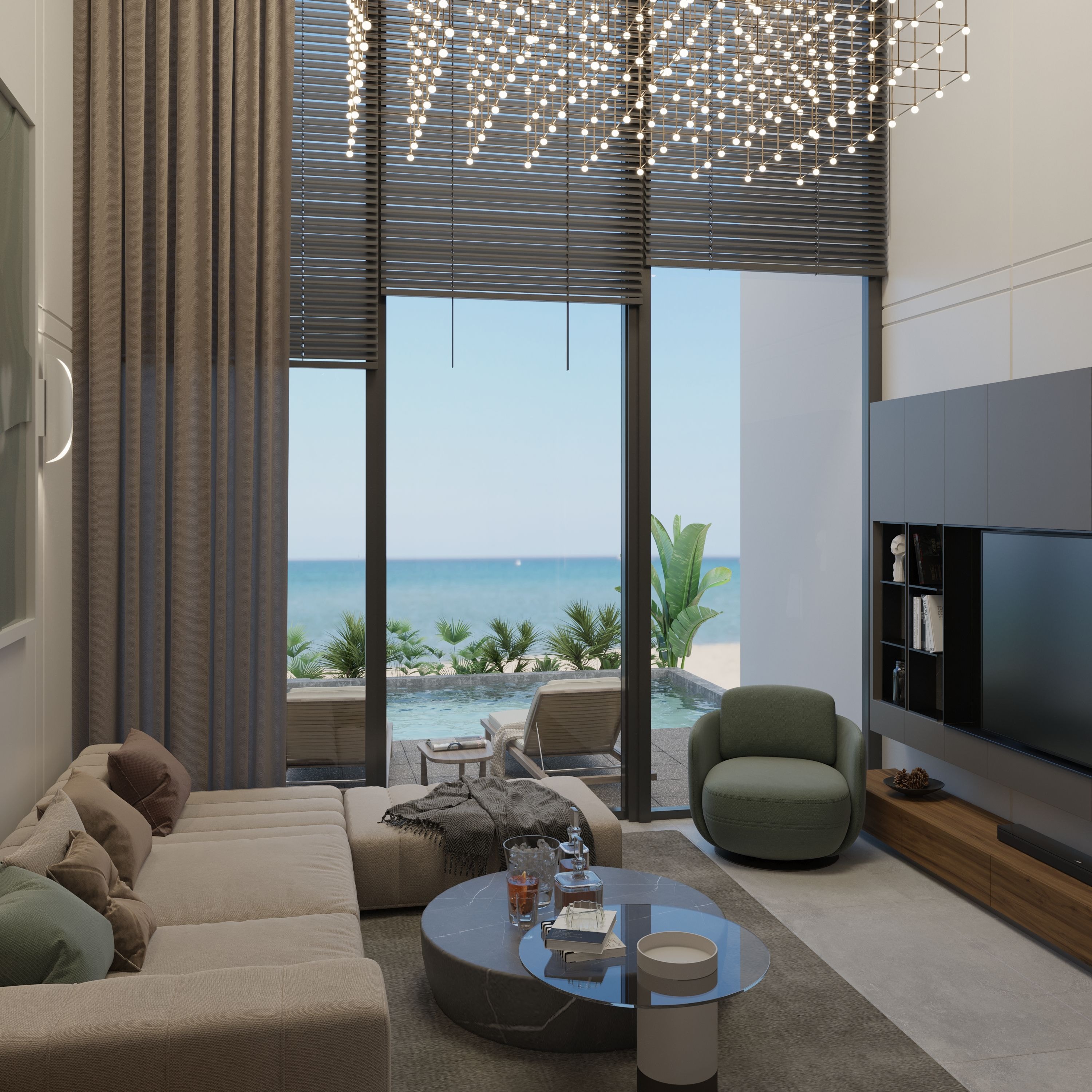Delta Marine 2+1 Duplex Penthouse, Kyrenia Esentepe — 5