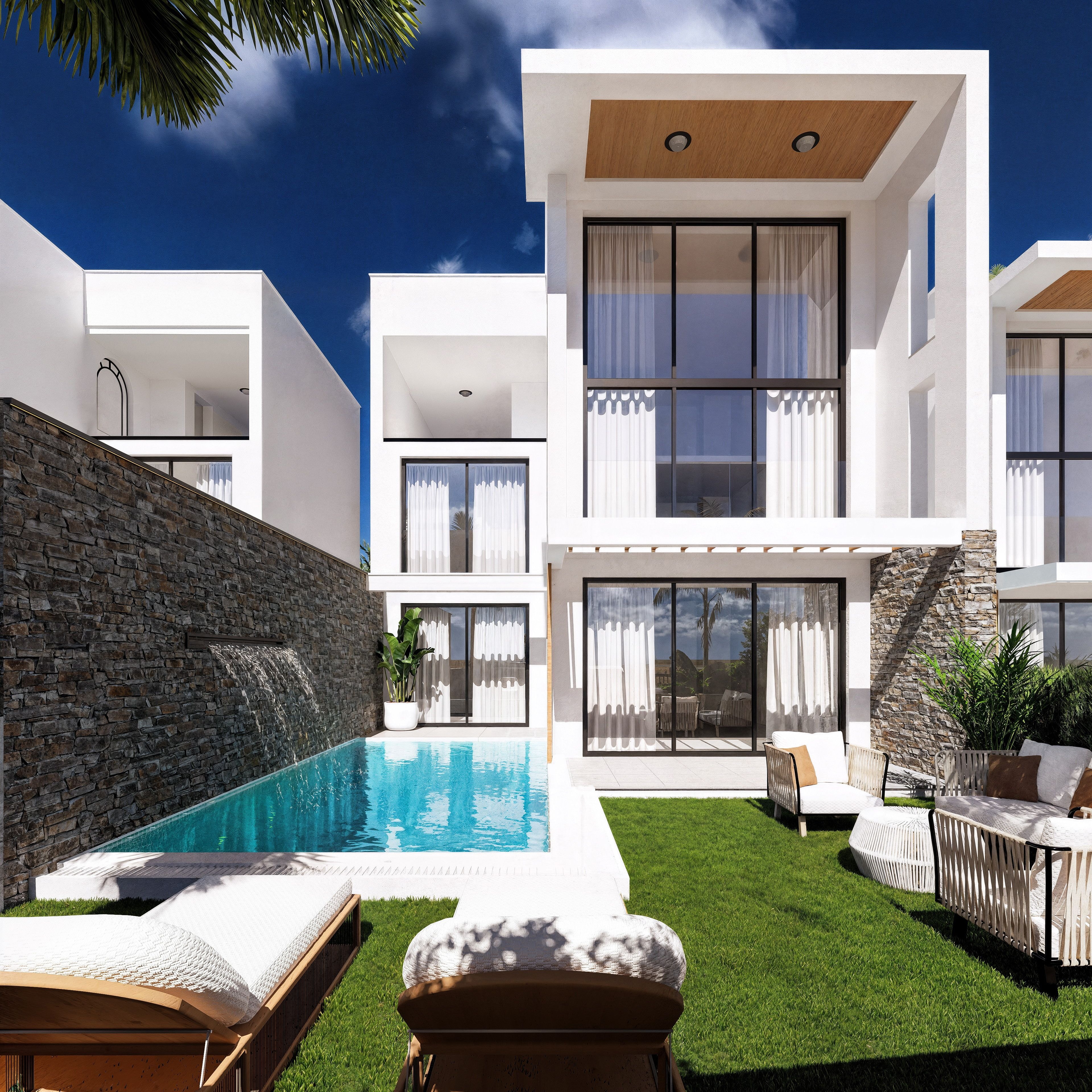 Tulipa Gold 1+1 Loft, Kyrenia West (Lapta)