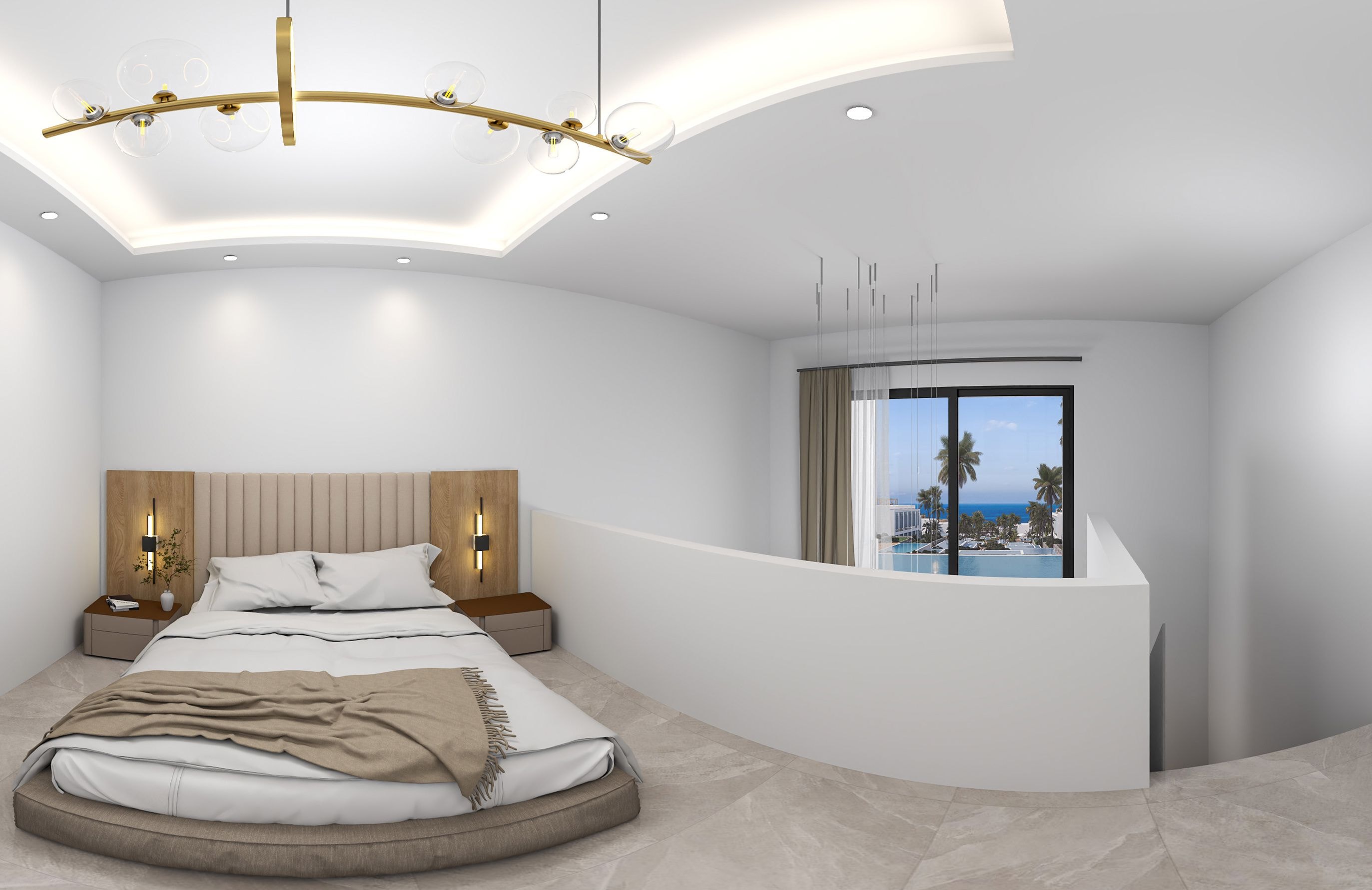 Habitown Premium 1+1 Penthouse, Kyrenia Esentepe — 6